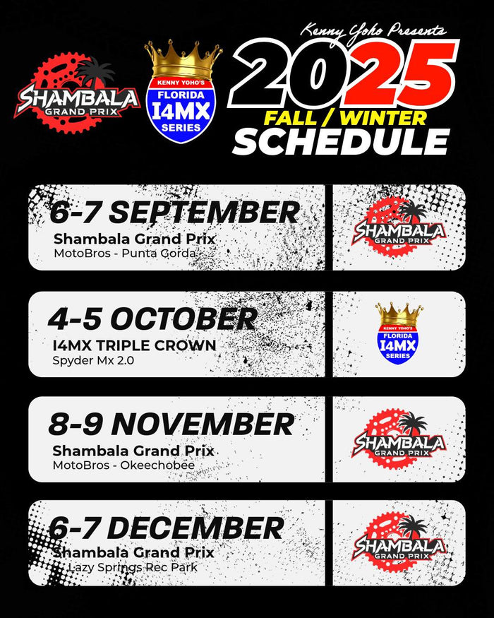 14MX Triple Crown. October 3-5 hook ups